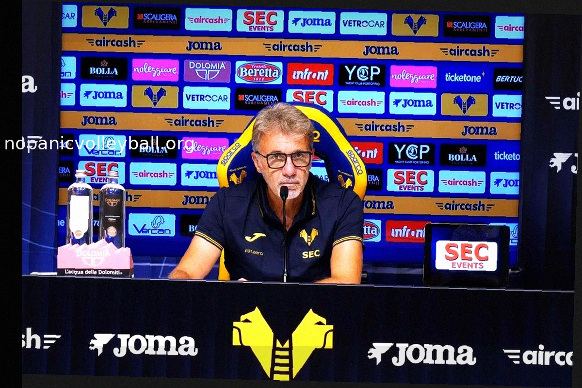 Hellas Verona, Baroni: "Currently, I'm focused on the playstyle more than the result"