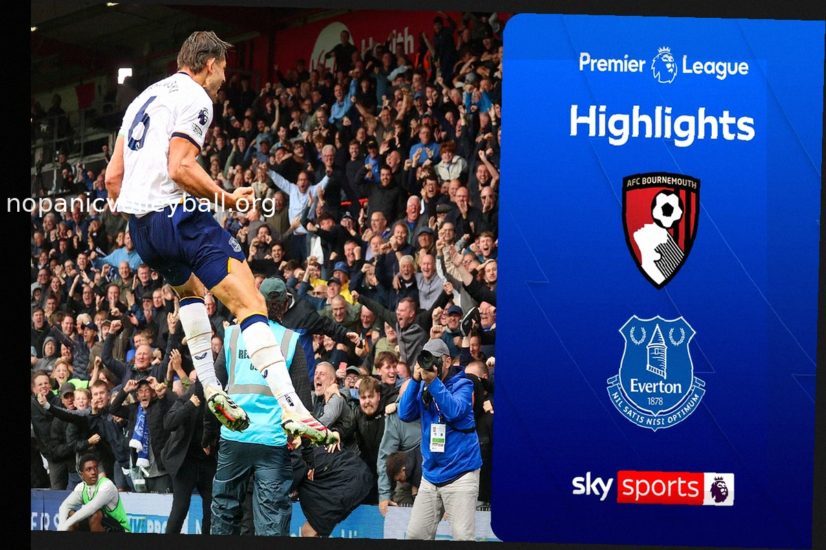 Tarkowski Delivers Late Blow for Bournemouth to Rescue Point for Everton