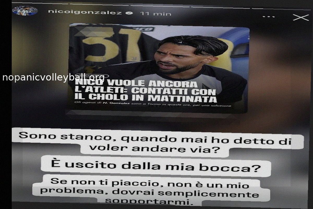 Nico Gonzalez Clarifies: "I Never Said I Wanted to Leave Juve" Amidst Social Media Outburst
