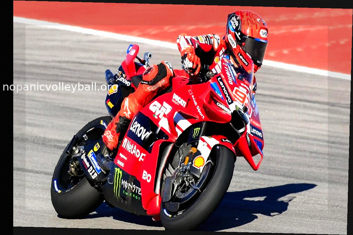 MotoGP Aragon: Bezzecchi on Pole, Marquez Brothers and Bagnaia in the Hunt